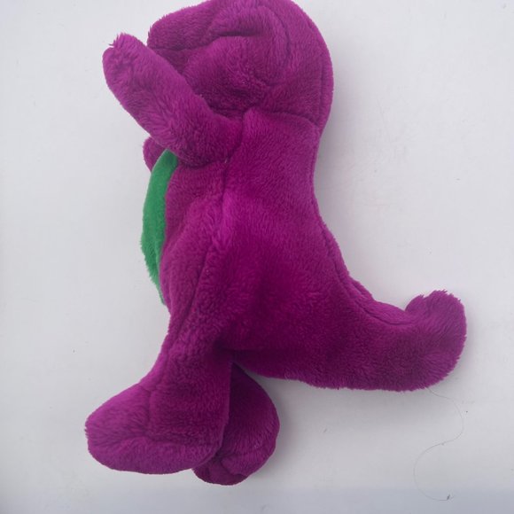 Barney 12” Plush 1992 The Lyons Group Vintage Stuffed Toy Purple Dinosaur - Picture 6 of 8